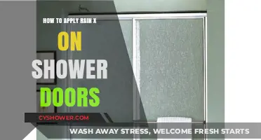 Easy Rain-X Application Guide for Spotless Shower Doors