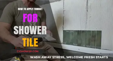 Mastering Thinset Application for Perfect Shower Tile Installation