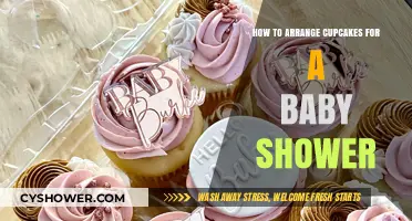 Sweet Celebrations: Cupcake Arrangements for a Baby Shower