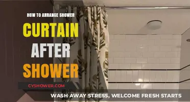 Post-Shower Curtain Care: Simple Tips for Neat and Quick Arrangement