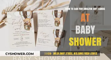 Sweet Suggestions: How to Graciously Request Amazon Gift Cards at Your Baby Shower
