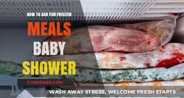 Creative Ways to Request Freezer Meals for a Baby Shower