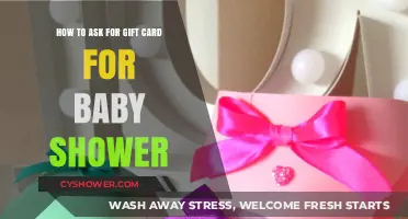 Creative Ways to Request Gift Cards for Your Baby Shower