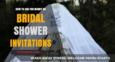 Tactful Tips for Requesting Monetary Gifts on Bridal Shower Invites