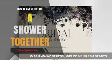 Romantic Tips: How to Invite Your Girlfriend for a Shower Together