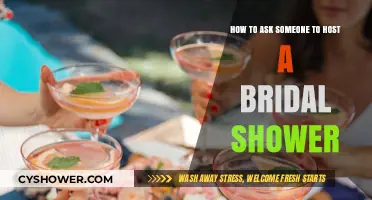 Gracefully Requesting a Bridal Shower Host: A Step-by-Step Guide