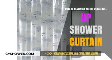 Easy Steps to Assemble Your Kleine Wolke Roll-Up Shower Curtain
