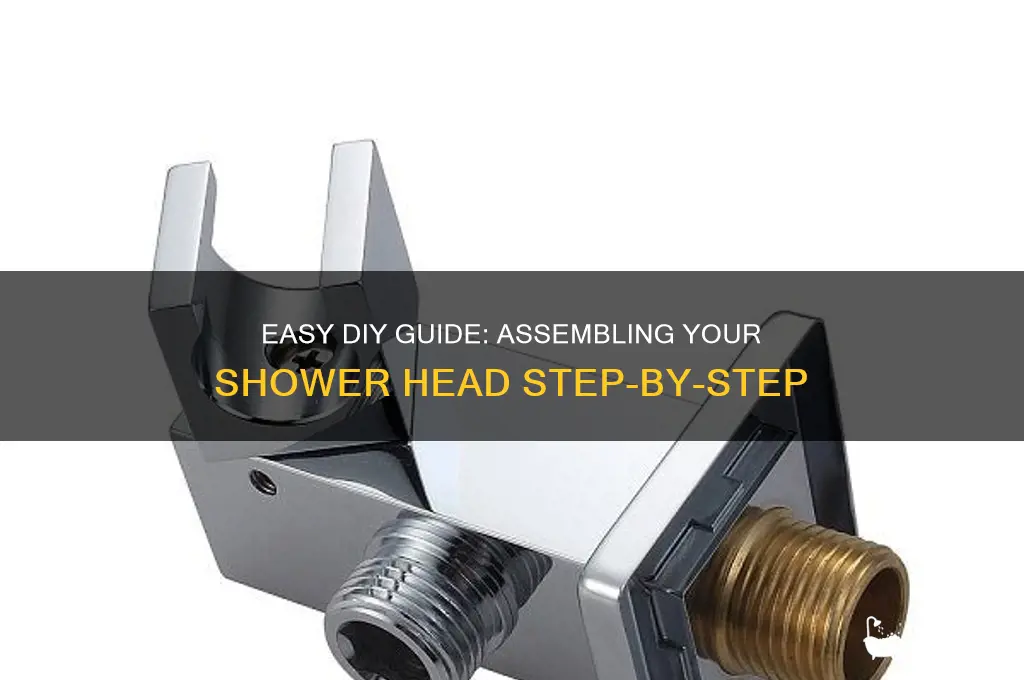 how to assemble shower head