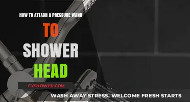 Easy Guide: Attaching a Pressure Wand to Your Shower Head