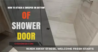 Easy Steps to Attach a Sweeper to Your Shower Door Bottom
