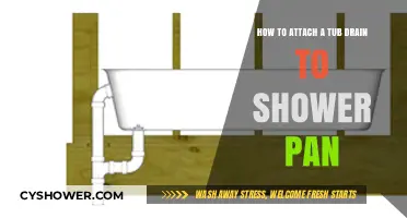 Attaching a Tub Drain to Shower Pan: Step-by-Step Guide