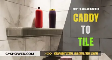 Easy Steps to Securely Attach Your Shower Caddy to Tile