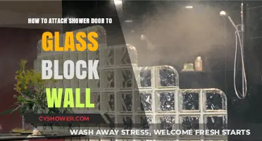 Attaching Shower Doors to Glass Block Walls: A Step-by-Step Guide