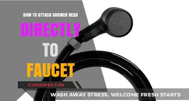 Easy DIY Guide: Attaching Shower Head Directly to Faucet