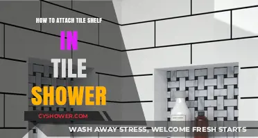 Attaching a Tile Shelf in Your Shower: A Step-by-Step Guide