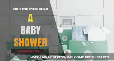 Gracefully Declining Gift Opening at Your Baby Shower: A Guide