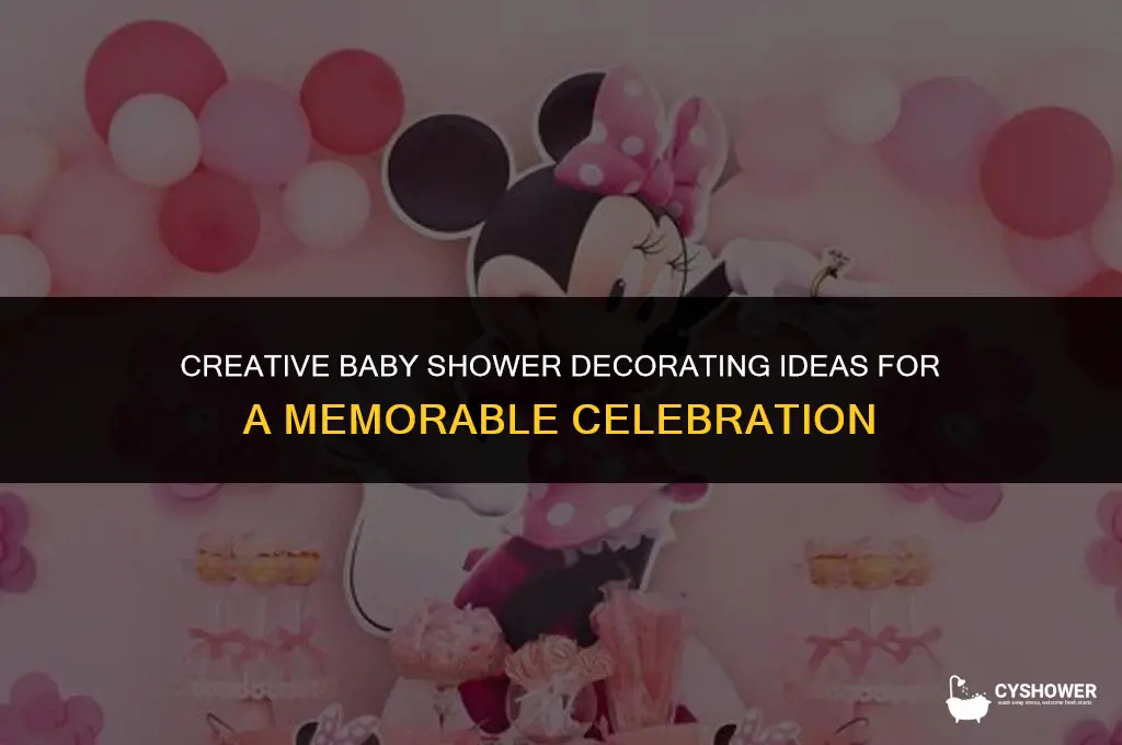 how to baby shower decorating ideas