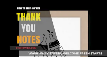 Crafting Heartfelt Thank You Notes for Your Baby Shower