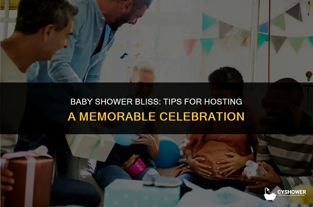 how to be a good mc for a baby shower