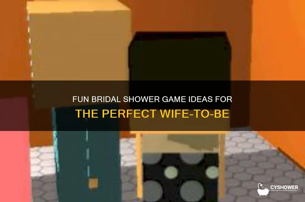 how to be a good wife bridal shower game free