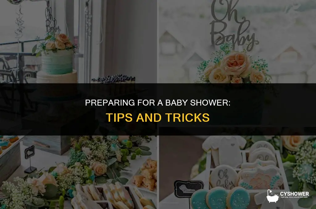 how to be ready for baby shower