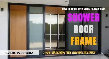 Restore Aluminum Shower Door Frame Shine: Simple DIY Cleaning Tips