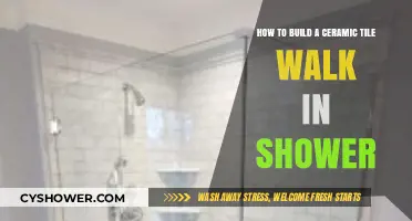 DIY Ceramic Tile Walk-In Shower: Step-by-Step Installation Guide