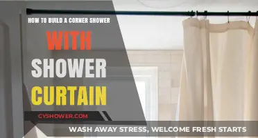 DIY Corner Shower: Easy Curtain Installation Guide for Small Bathrooms