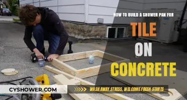 DIY Shower Pan Installation: Tiling on Concrete Made Easy