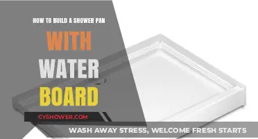 DIY Shower Pan Installation: Using Water Board for a Leak-Proof Base