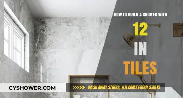 Building a Tiled Shower: Step-by-Step Guide Using 12-Inch Tiles
