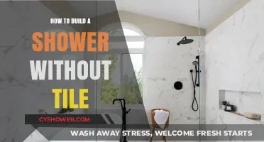 Creative Shower Building: Tile-Free Alternatives for Modern Bathrooms
