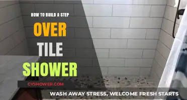 Mastering Tile Shower Installation: A Step-Over Guide for DIY Enthusiasts