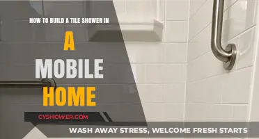 DIY Tile Shower Installation Guide for Mobile Home Renovations