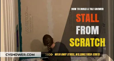 DIY Tile Shower Stall: Step-by-Step Guide to Building from Scratch