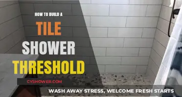 Mastering Tile Shower Threshold Installation: A Step-by-Step DIY Guide