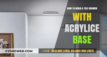 Building a Tile Shower: Step-by-Step Guide with Acrylic Base