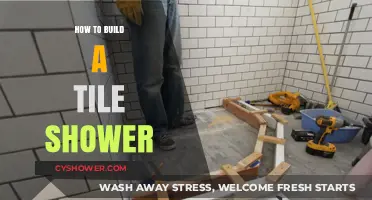 Step-by-Step Guide to Building a Stunning Tile Shower
