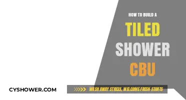 Mastering Tiled Shower Construction: A Step-by-Step CBU Installation Guide