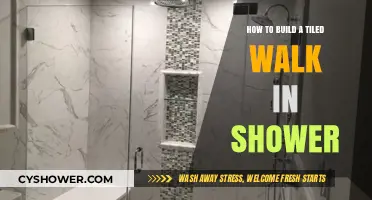 Step-by-Step Guide to Building a Tiled Walk-In Shower