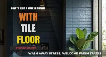 Step-by-Step Guide to Building a Tiled Walk-In Shower
