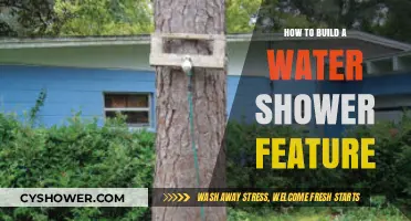Create a Stunning Water Shower Feature: DIY Guide & Tips