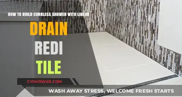 Curbless Shower Installation: Linear Drain & Redi Tile Guide