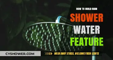 Create a Soothing Rain Shower Water Feature: DIY Guide