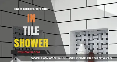 Building a Recessed Tile Shower Shelf: Step-by-Step Guide
