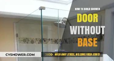 DIY Shower Door Installation: Frameless Design Without a Base