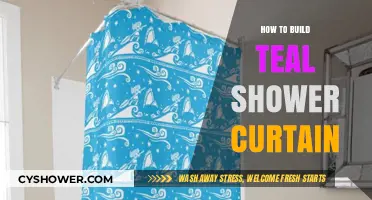 DIY Teal Shower Curtain: Easy Steps to Create Your Own