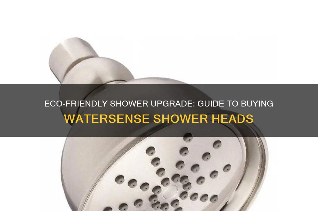 how to buy watersense shower head