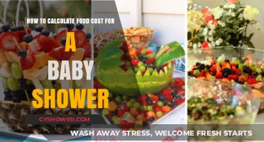 Budgeting Bites: Calculating Food Costs for Your Baby Shower Bash
