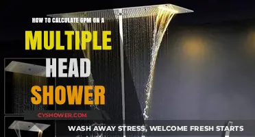 Calculate GPM for Multi-Head Showers: A Step-by-Step Guide